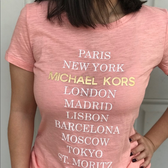 Michael Kors Tops - 🌷MICHAEL KORS World Cities Cotton T-Shirt